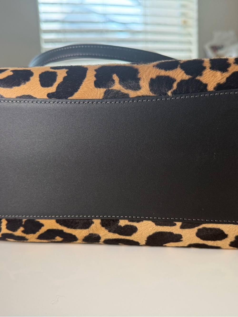 NWT Coach 1941 Rogue 30 Leopard Haircalf Glovetanned Leather CN980 Rare - Picture 5 of 8